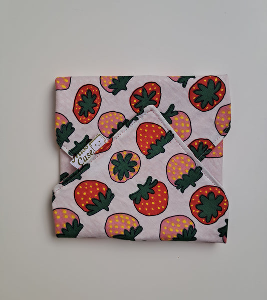 Porta snack frutas- fresas